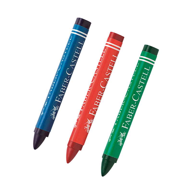 FABER-CASTELL Voskové pastelky Grip Wax 12 ks
