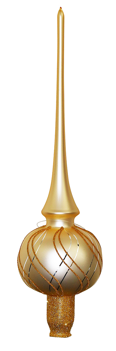 Tarrington House Špice 30 cm vzor nitky champagne 223263 1 ks