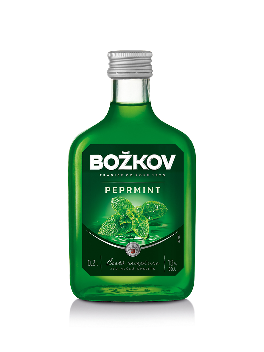 BOŽKOV Peprmint 19 % 14 x 200 ml