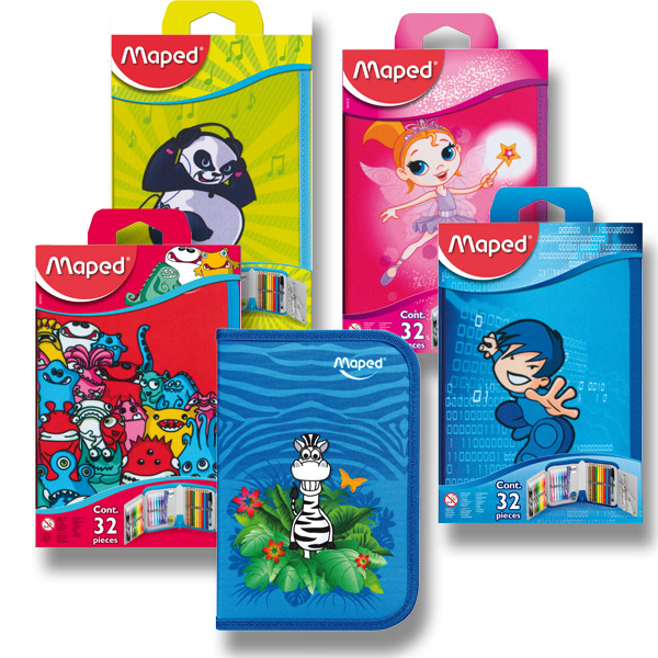 Maped Penál Tatoo plný 2 chlopně 1 ks