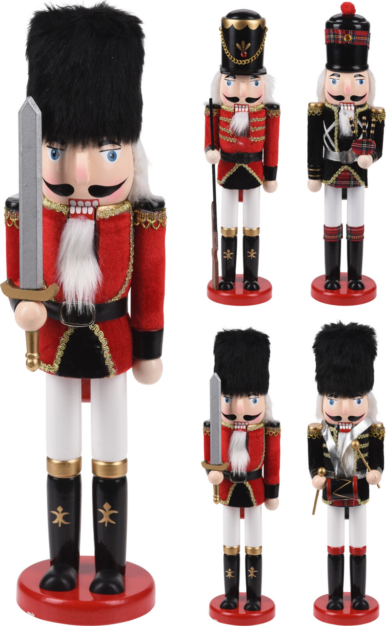 Louskáček 38 cm skotský 4ASS 1 ks