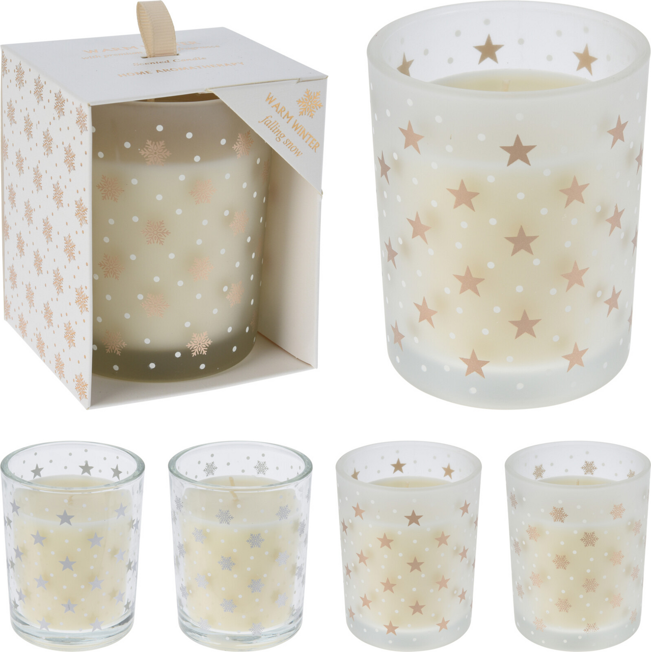 Vonná svíčka 10 cm 2ASS 1 ks