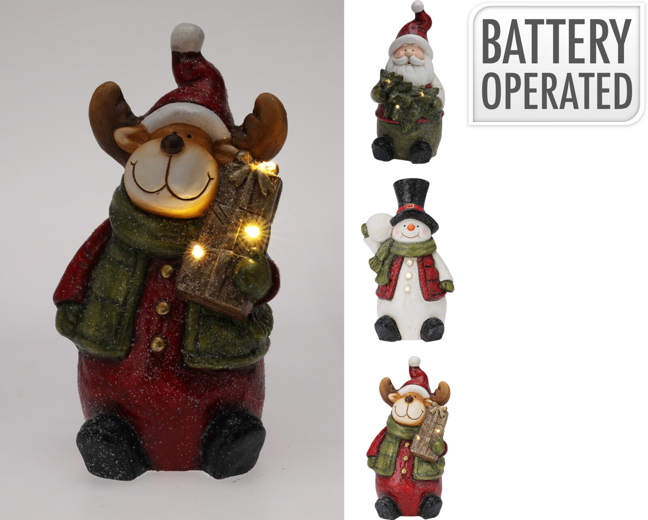 Figurka LED 36 cm 3ASS 1 ks