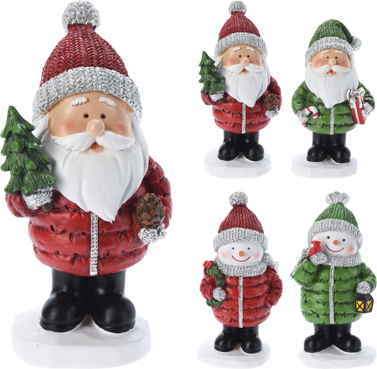 Sněhulák 9 x 8 x 18 cm 4ASS 1 ks