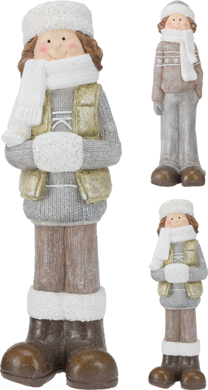 Dekorace děti 26 cm 2ASS 1 ks