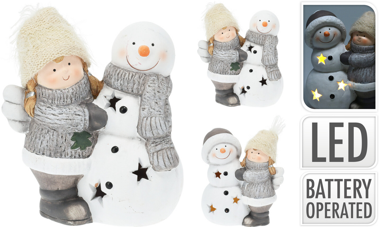 LED Anděl 17 cm 1 ks