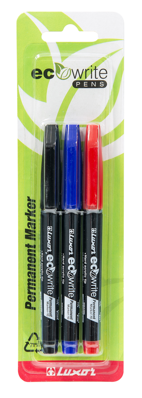 LUXOR ECO Permanent Marker mix 1 ks