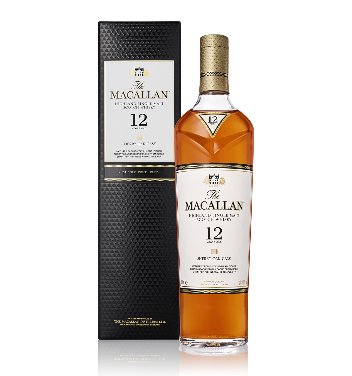 Macallan Sherry Oak 12 yo 40 % 700 ml