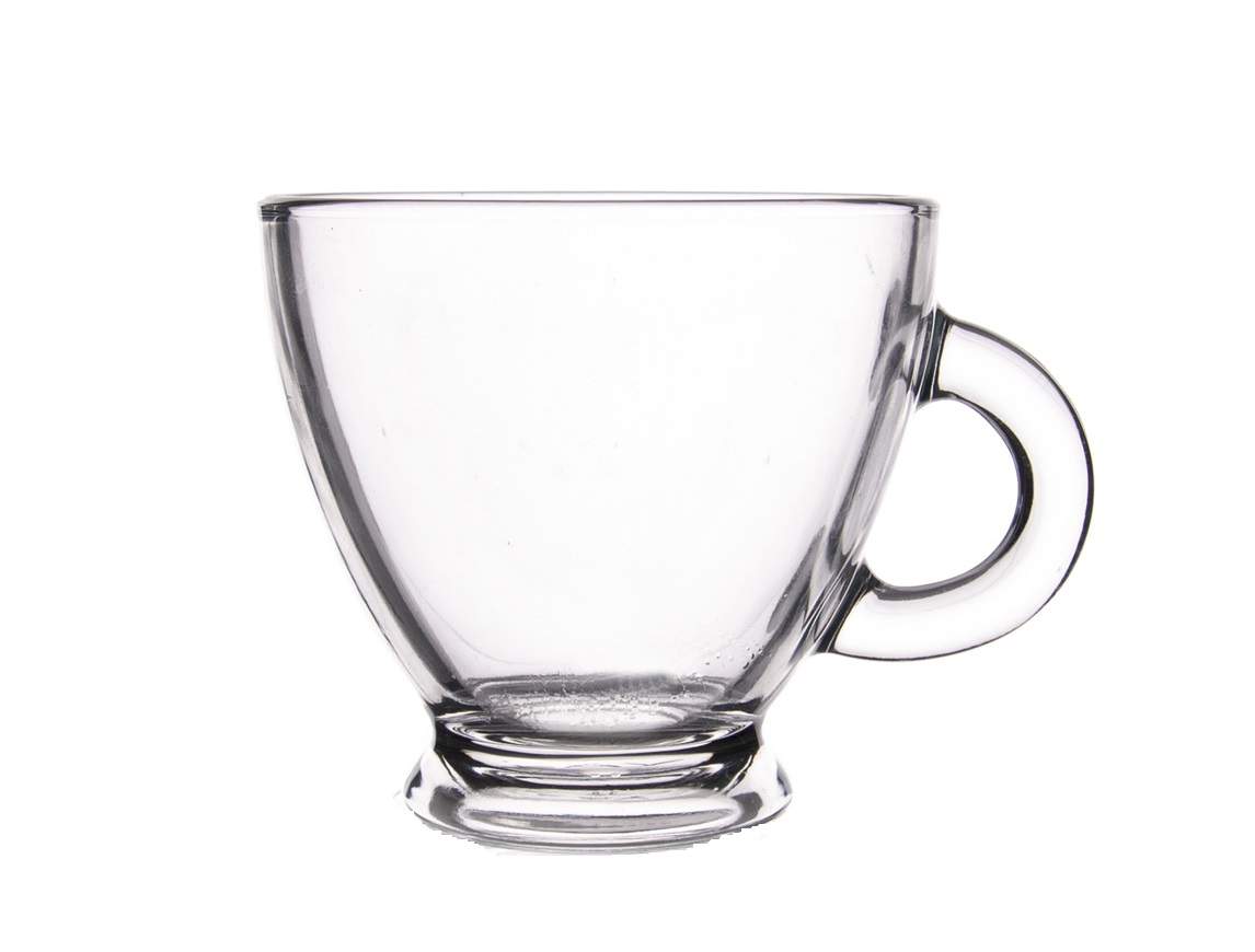 LAV Hrnek ROMA 180 / 225 ml skleněný 3 ks