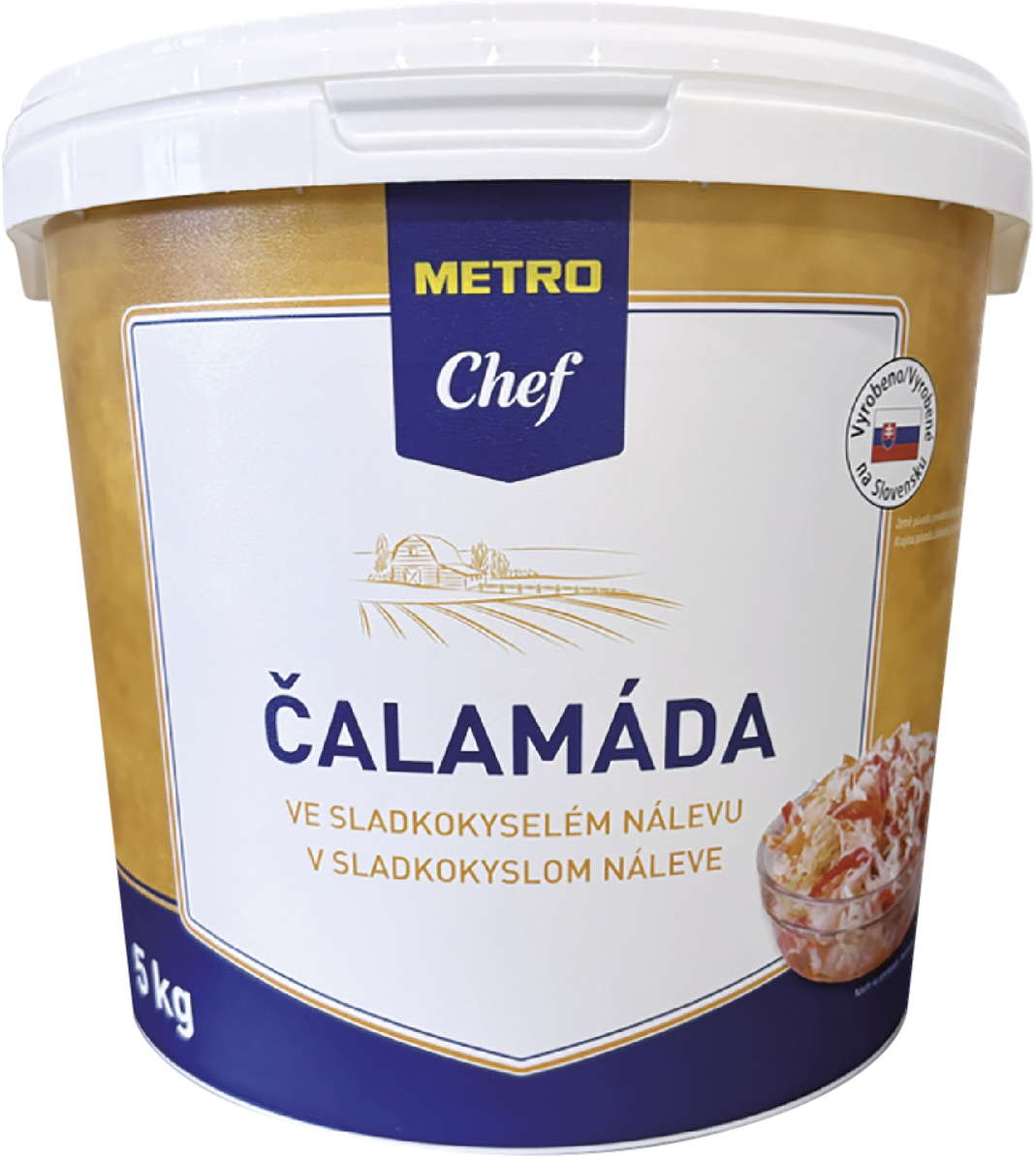 METRO Chef Čalamáda ve skladkokyselém nálevu 5 kg