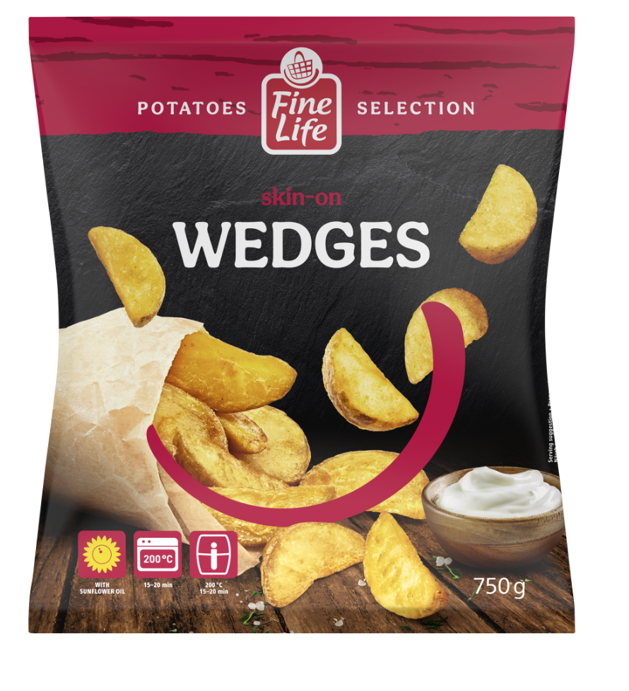 Fine Life American Wedges mraž. 750 g