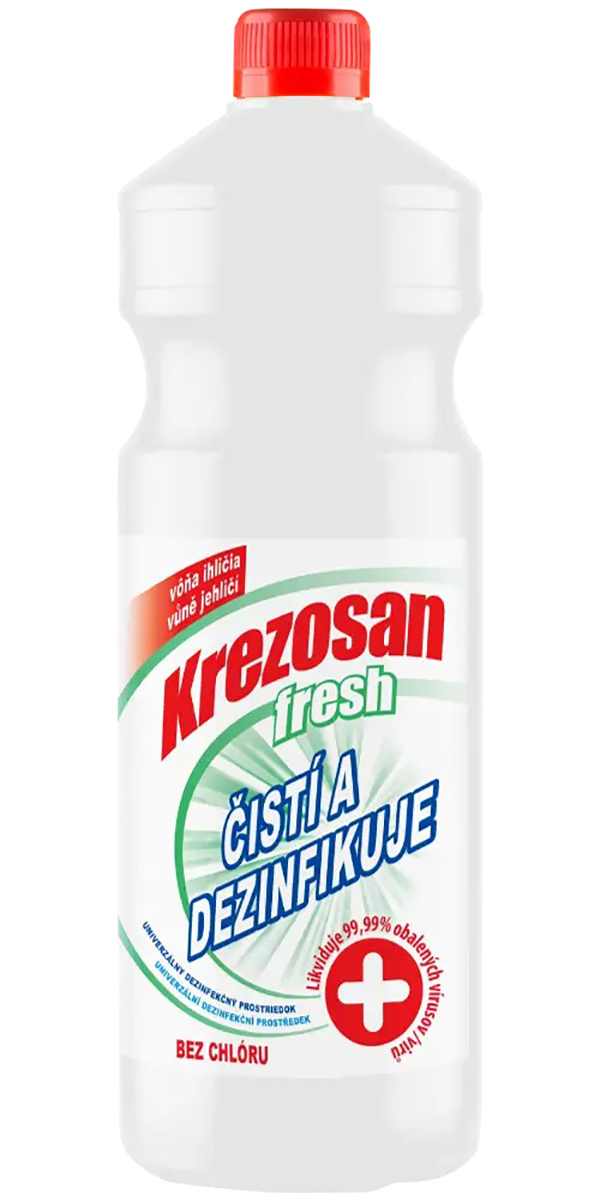 KREZOSAN Fresh dezinfekční čistič 12 x 950 ml
