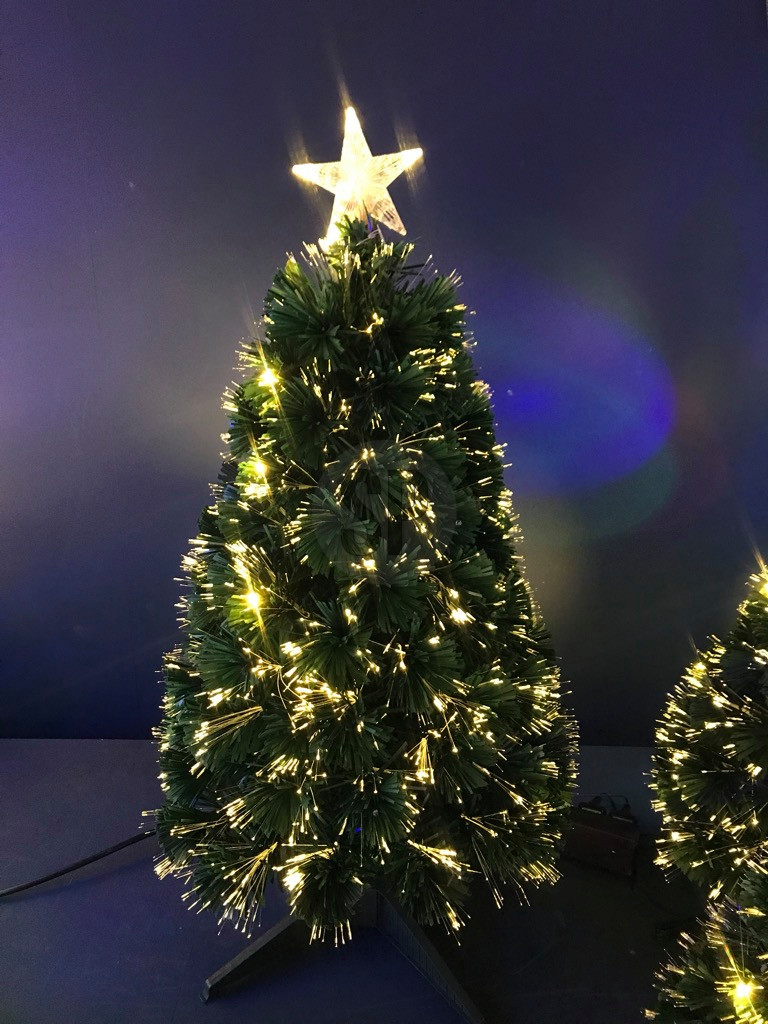 LED Vánoční strom 90 cm žlutá 1 ks