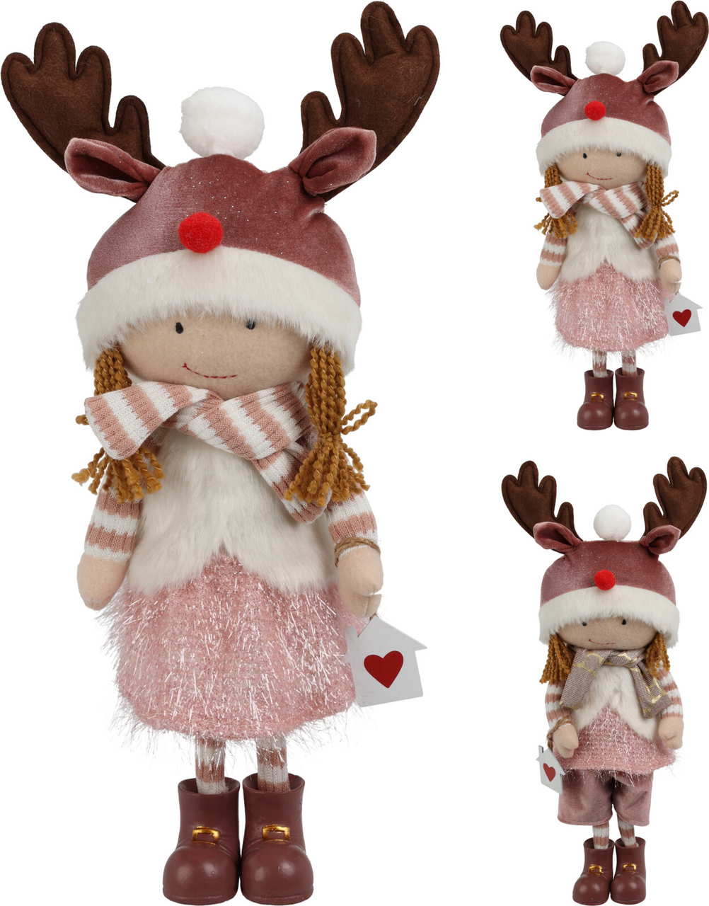 Chlapec / dívka stojící 47 cm 1 ks