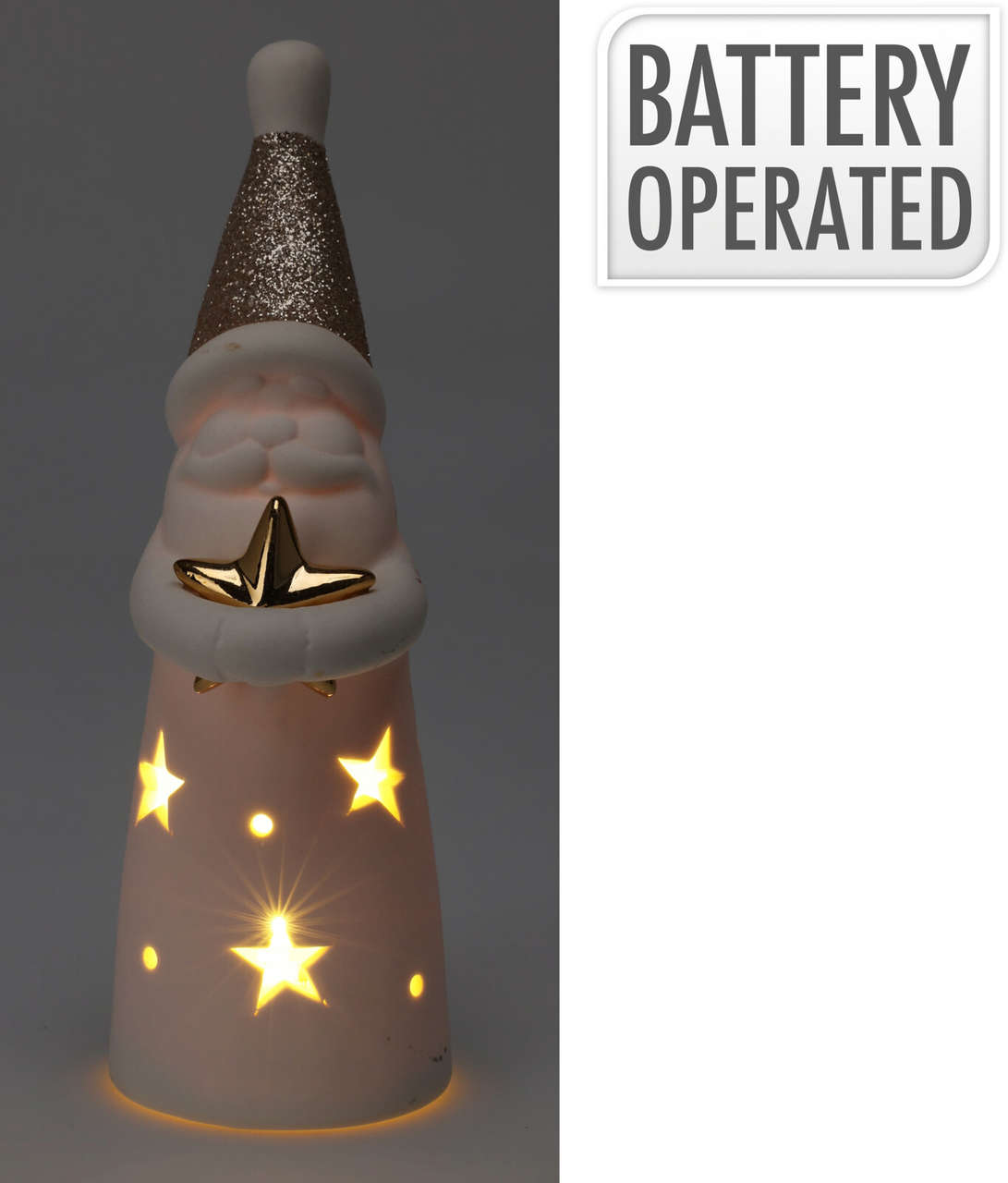 LED Santa 70 x 52 x 160 mm 1 ks