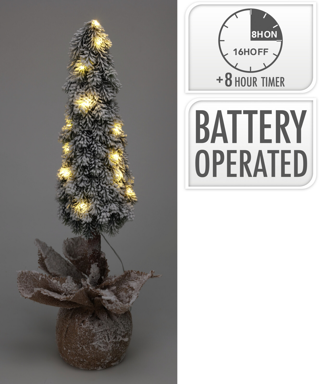 Dekorační strom 20LED 60 cm 1 ks