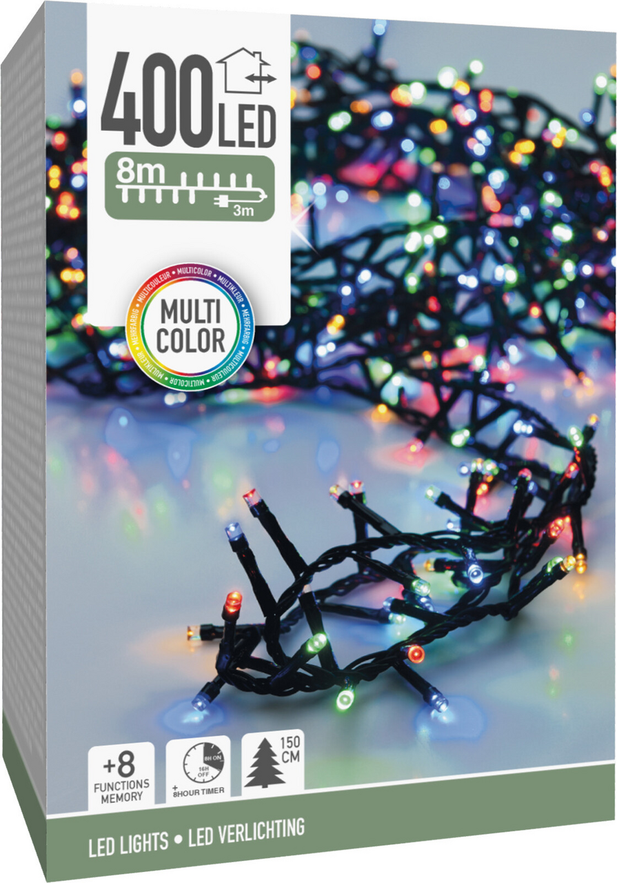 LED Řetěz 400LED multi 1 ks