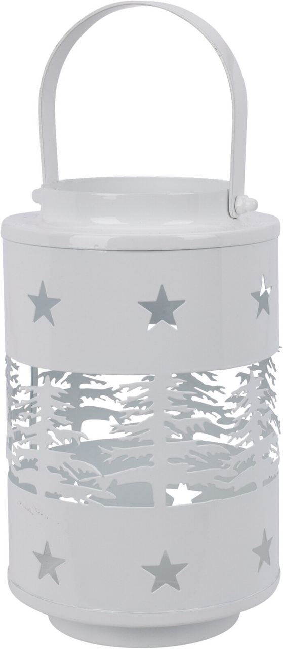 Lucerna 20 cm bílá 1 ks