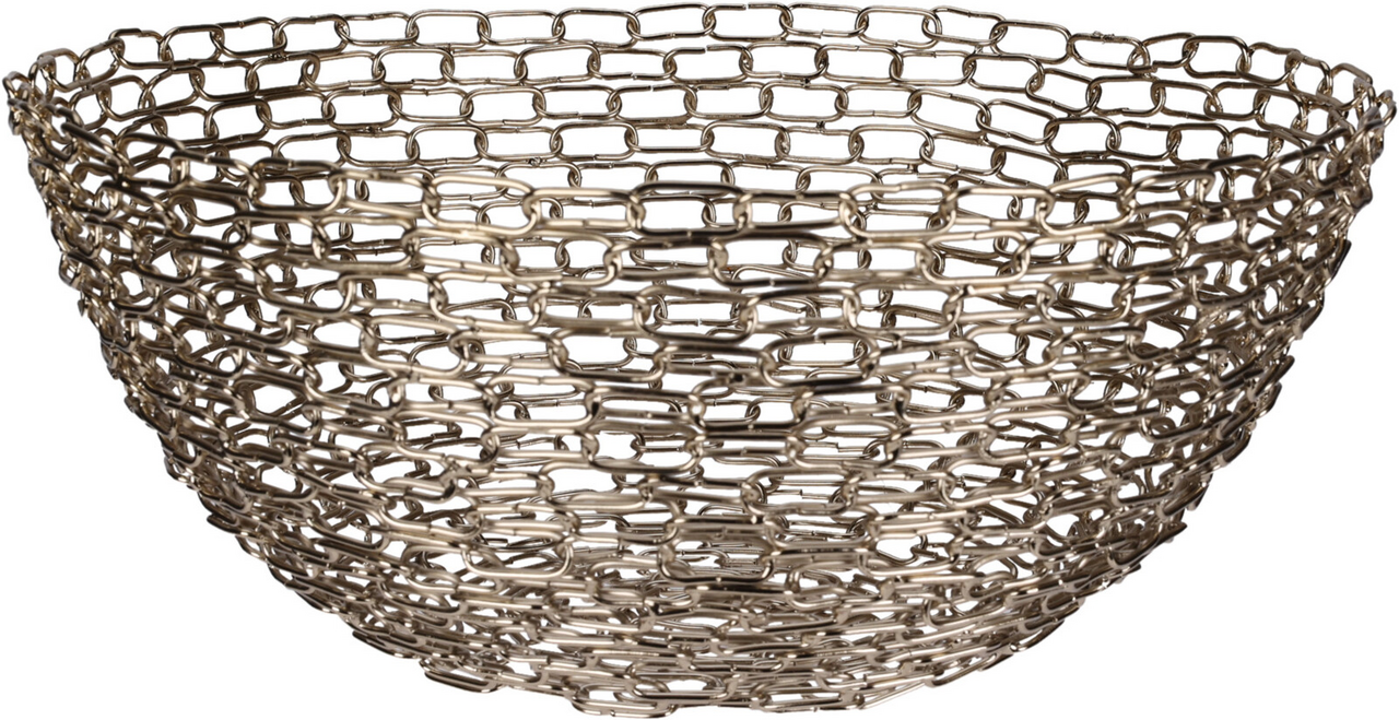 Mísa kovová zlatá 1 ks