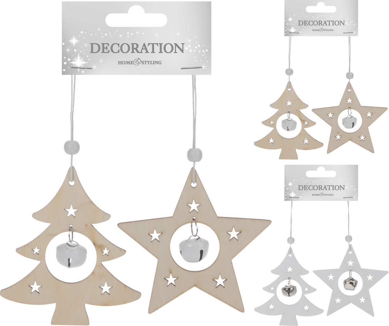 Závěsná dekorace 10 cm set 2 ks