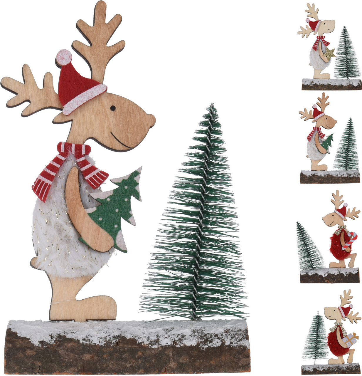 Sob na dřevě 15 cm 4ASS 1 ks