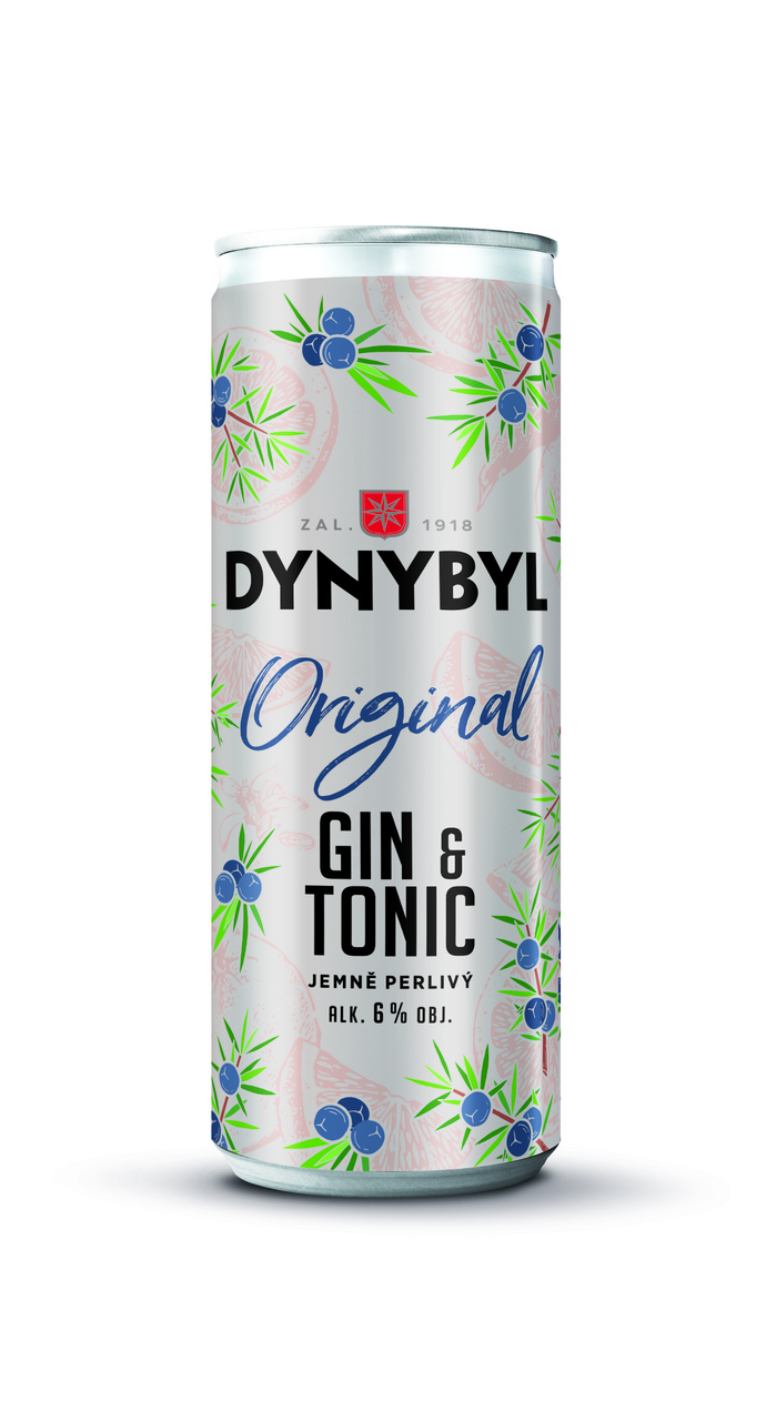 DYNYBYL Gin & Tonic 6 % 24 x 250 ml