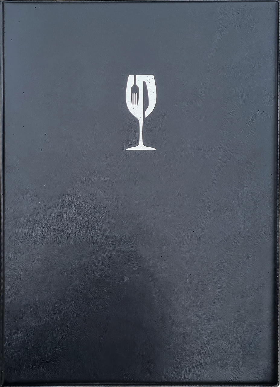 NOBLE CLASS Jídelní a nápojový lístek A5 Silver 1 ks