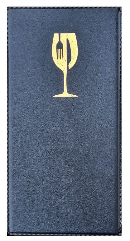 NOBLE CLASS Jídelní a nápojový lístek Mini Gold 1 ks