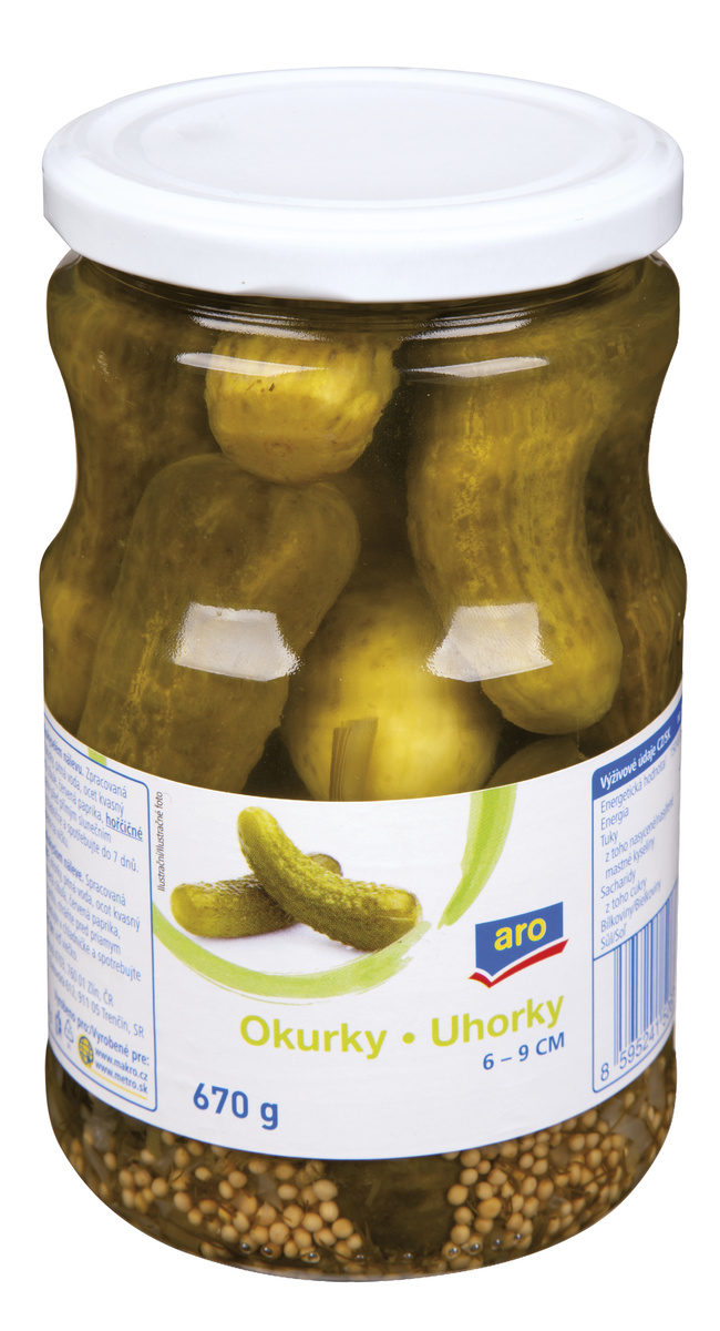 aro Okurky 6 - 9 cm 6 x 670 g