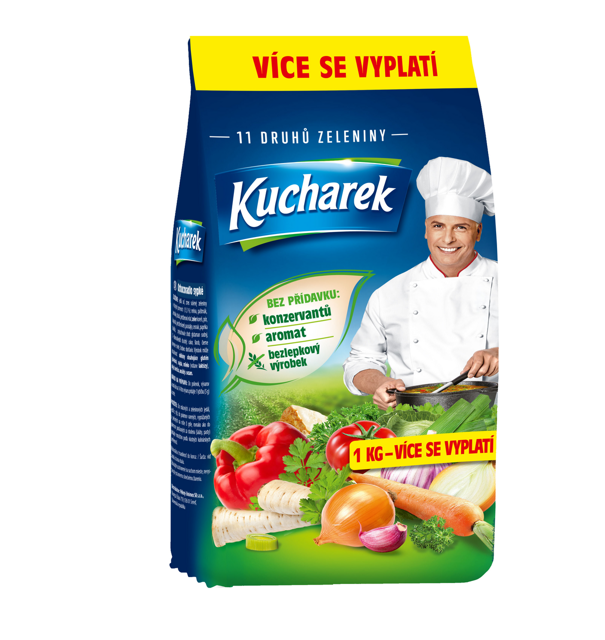 Kucharek Ochucovadlo sypké 1 kg