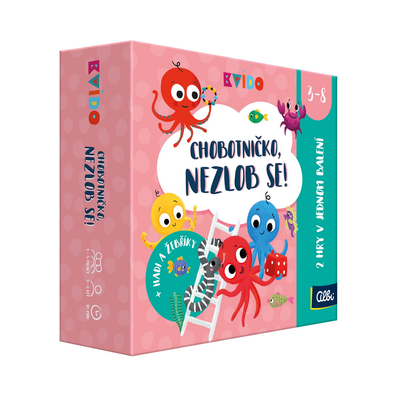 Kvído - člověče, hadi a žebřík 1 ks