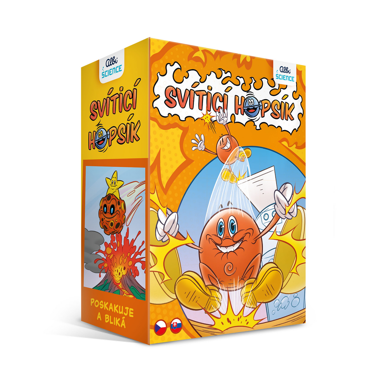 Svítící hopsík - 2 vydání 1 ks