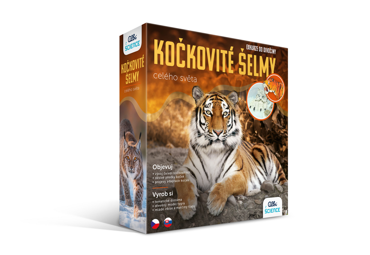 Exkurze do divočiny - kočkovité šelmy 1 ks