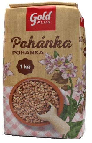 Gold Plus Pohanka loupaná 1 kg