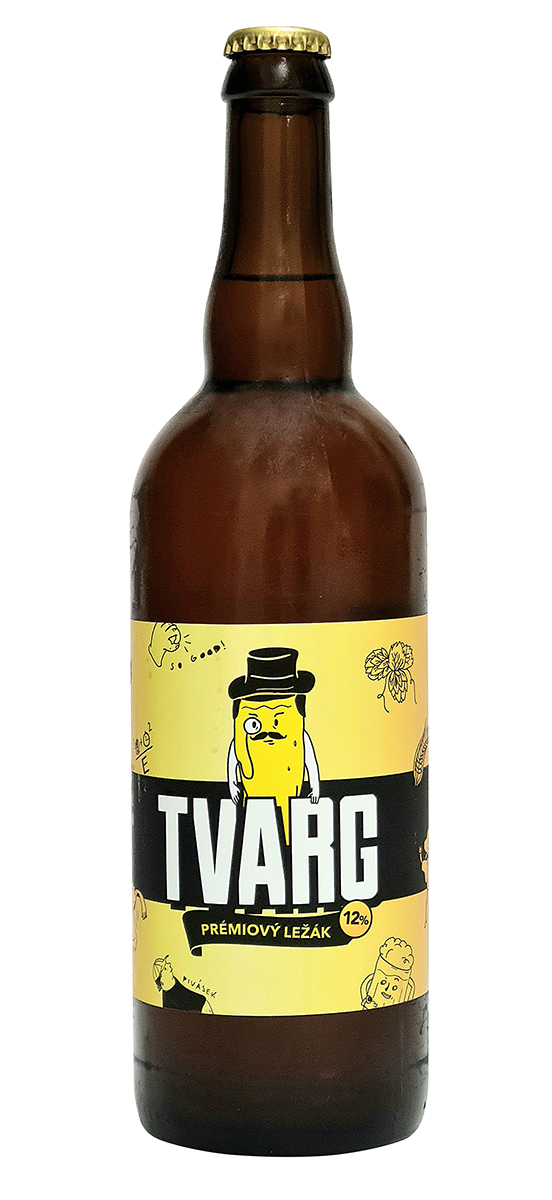 TVARG Pivo 12° ležák 750 ml