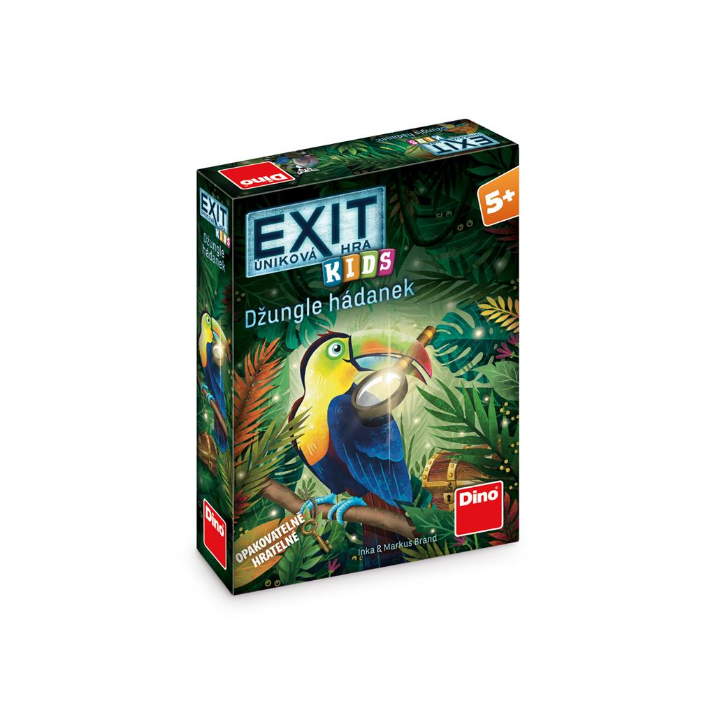 Dino EXIT Kids džungle hádanek 1 ks