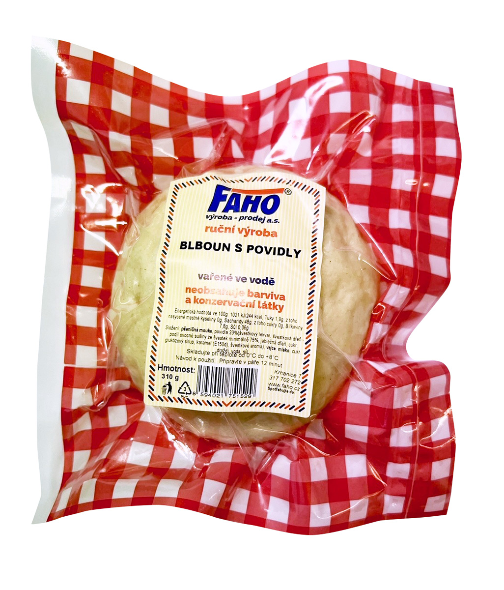 FAHO Blboun s povidly chlaz. 310 g