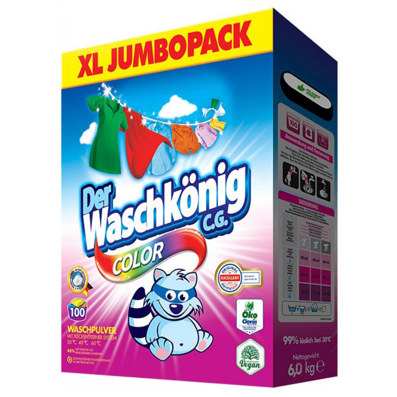 Waschköning Prací prášek Color (100 praní)