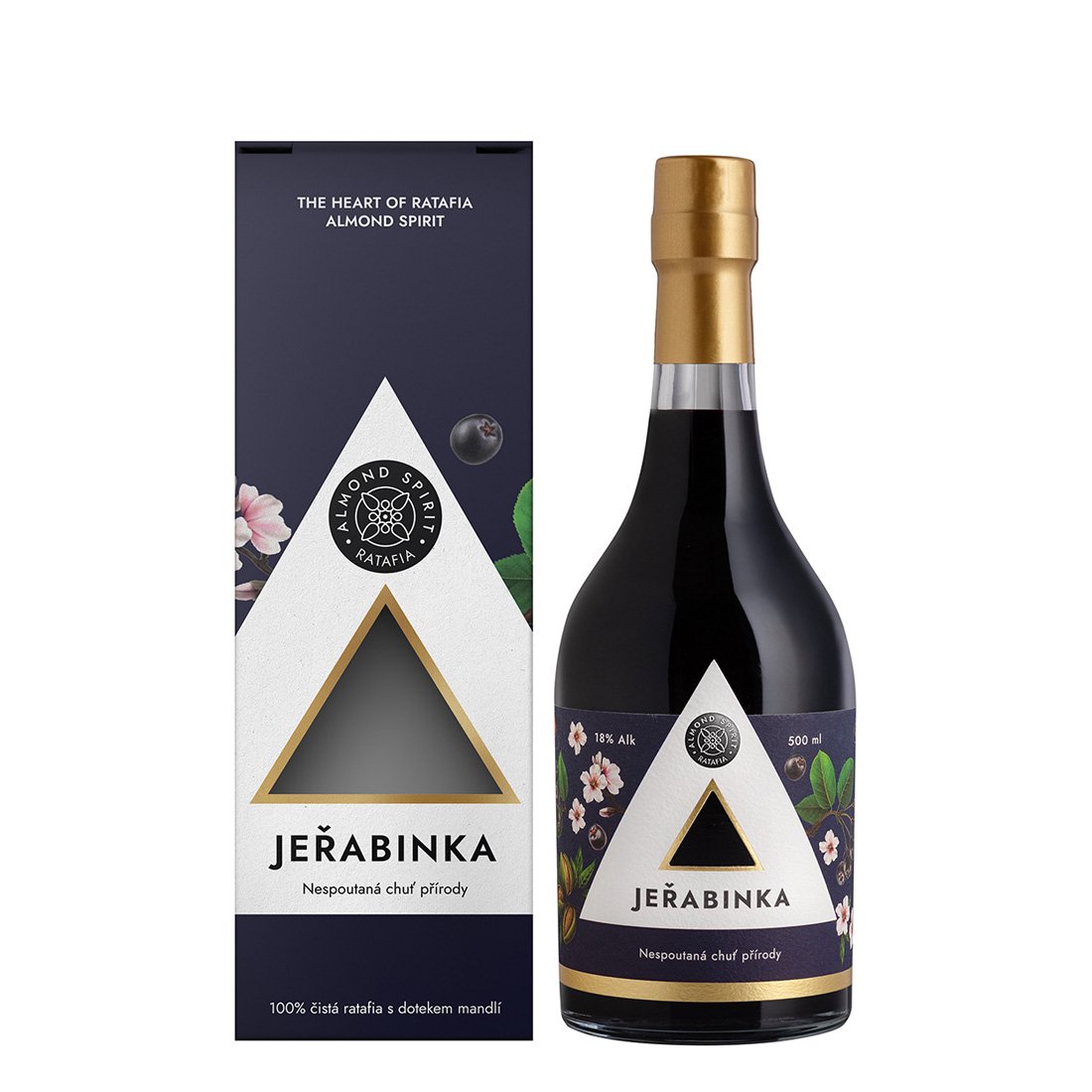 Ratafia Almond Spirit Jeřabinka 18 % 500 ml