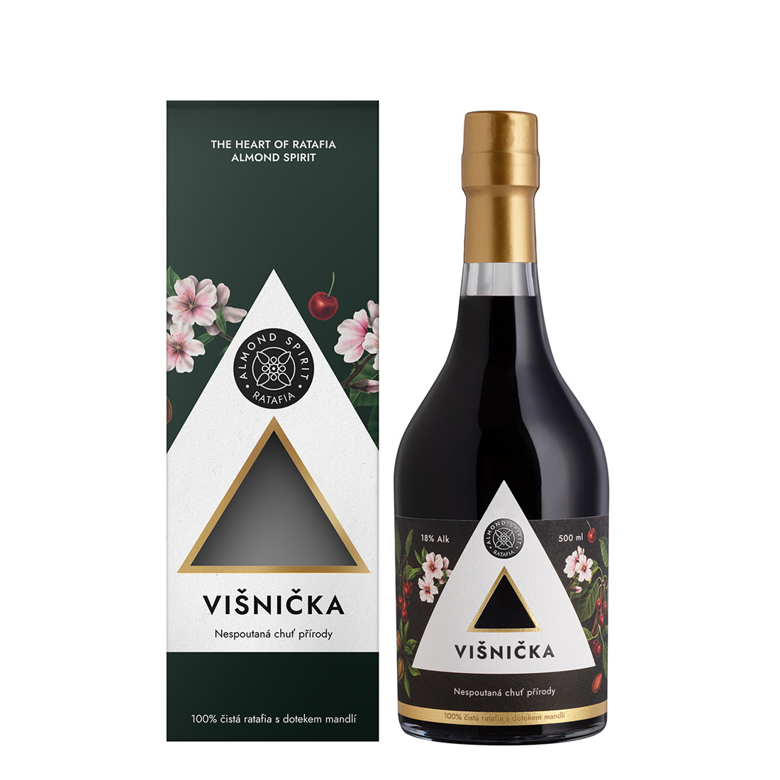 Ratafia Almond Spirit Višnička 18 % 500 ml