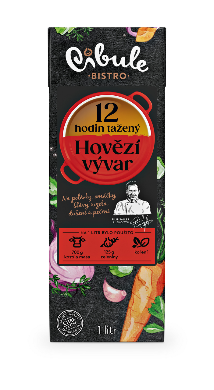 Cibule BISTRO Vývar hovězí 1 l