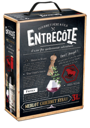ENTRECOTE Merlot Cabernet Syrah 3 l BiB