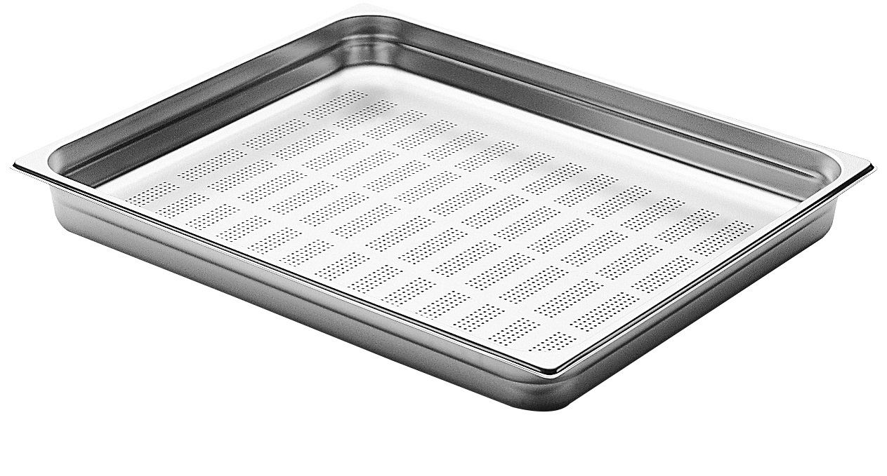 PINTINOX GN 2/1 200 mm perforovaný nerez 1 ks