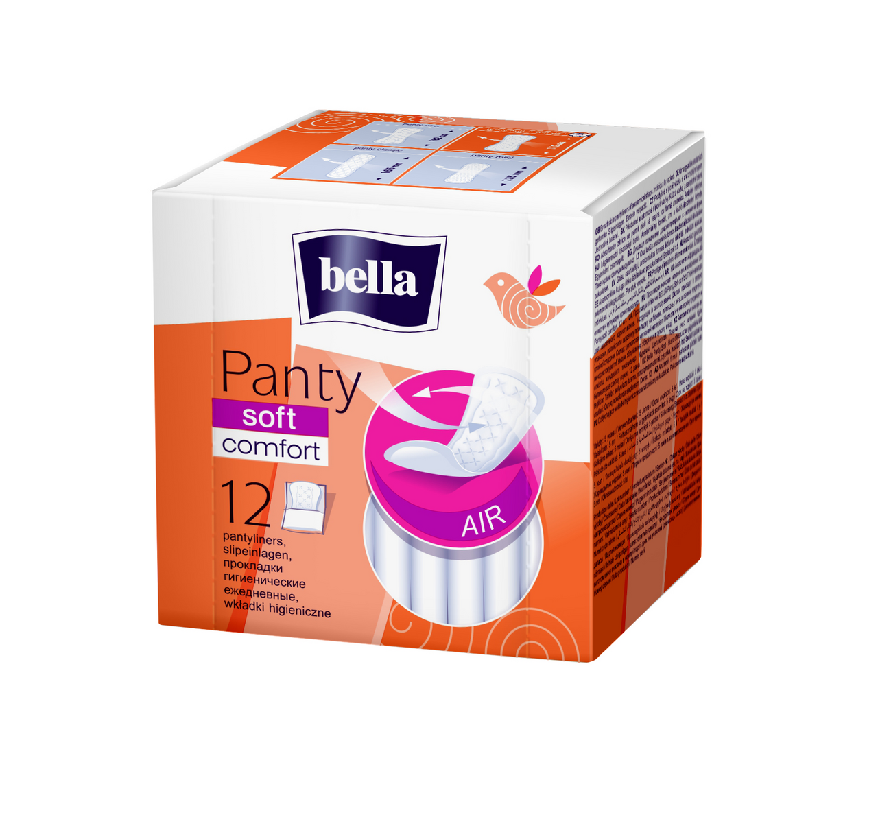 bella Panty Soft Comfort dámské vložky Á 12 ks