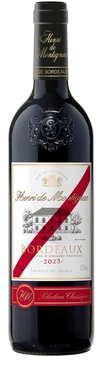 Henri De Montignas Bordeaux 6 x 750 ml