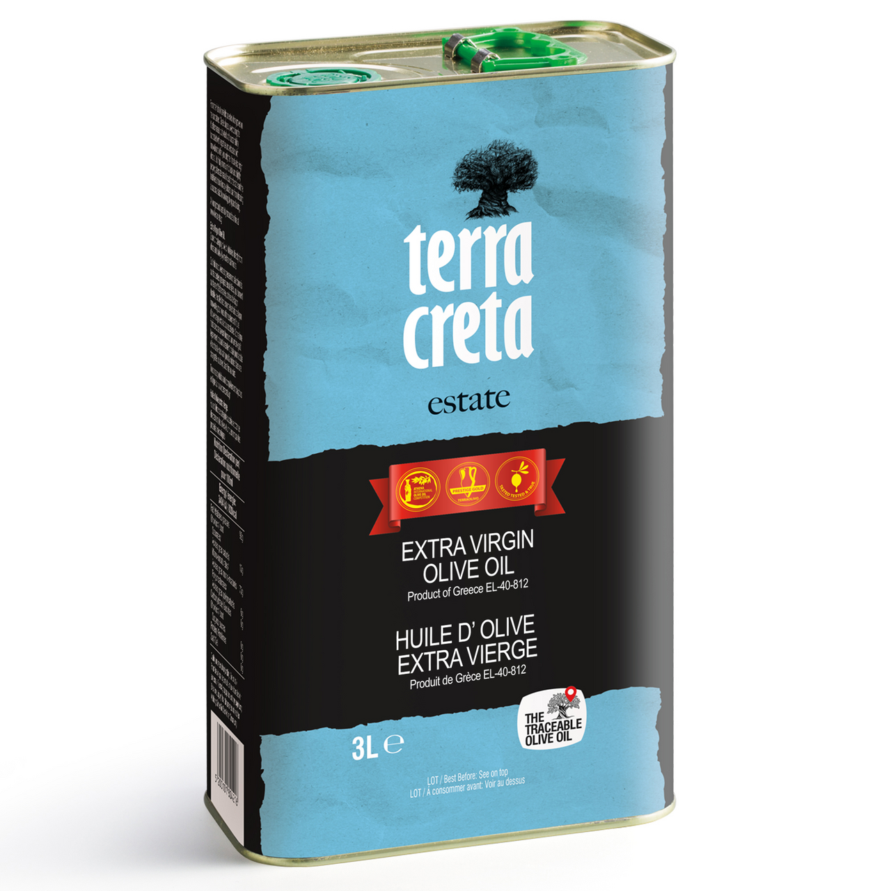 Terra Creta Extra Virgin Olive Estate 3 l