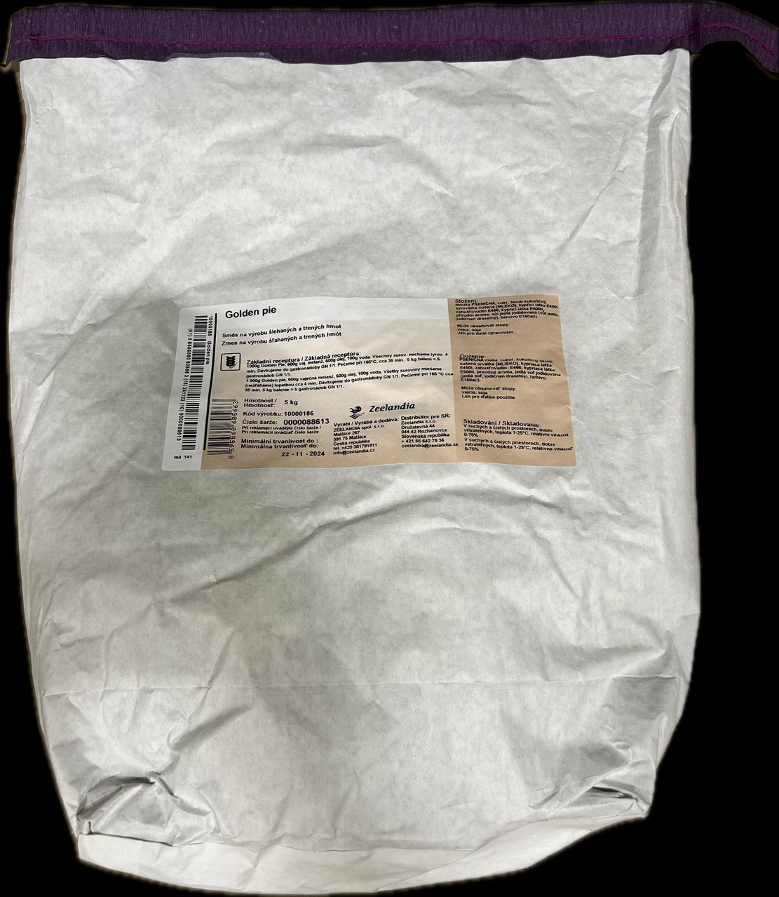 Zeelandia Golden Pie 5 kg