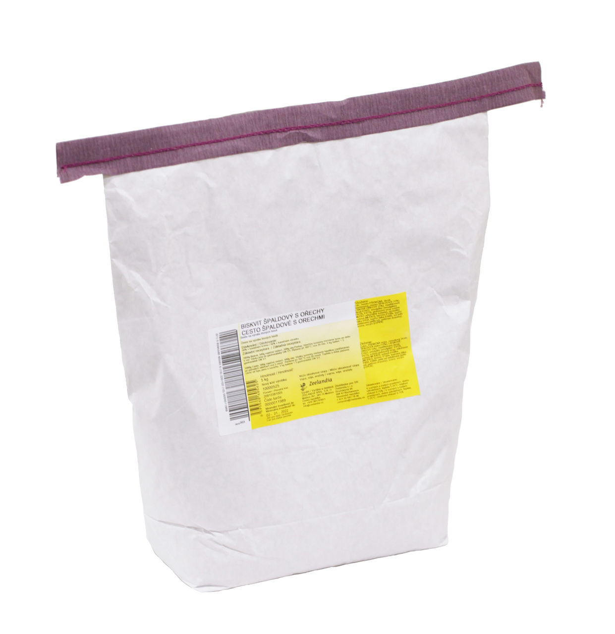 Zeelandia Biskvit špaldová + Nut 5 kg