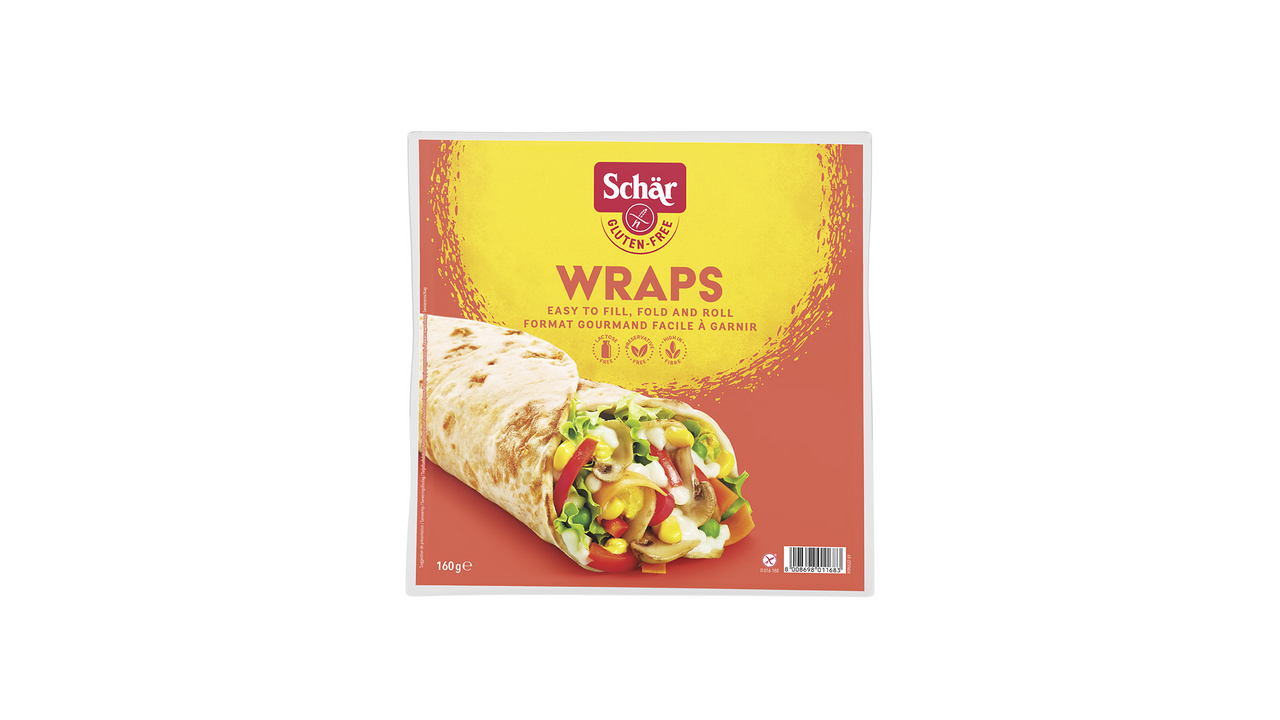 Schär Wraps bezlepkový 160 g