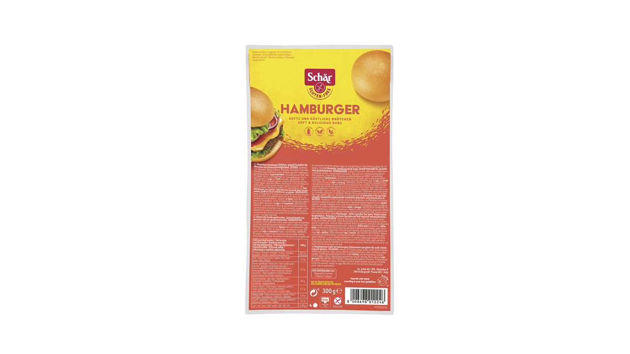 Schär Hamburger bezlepkový 300 g